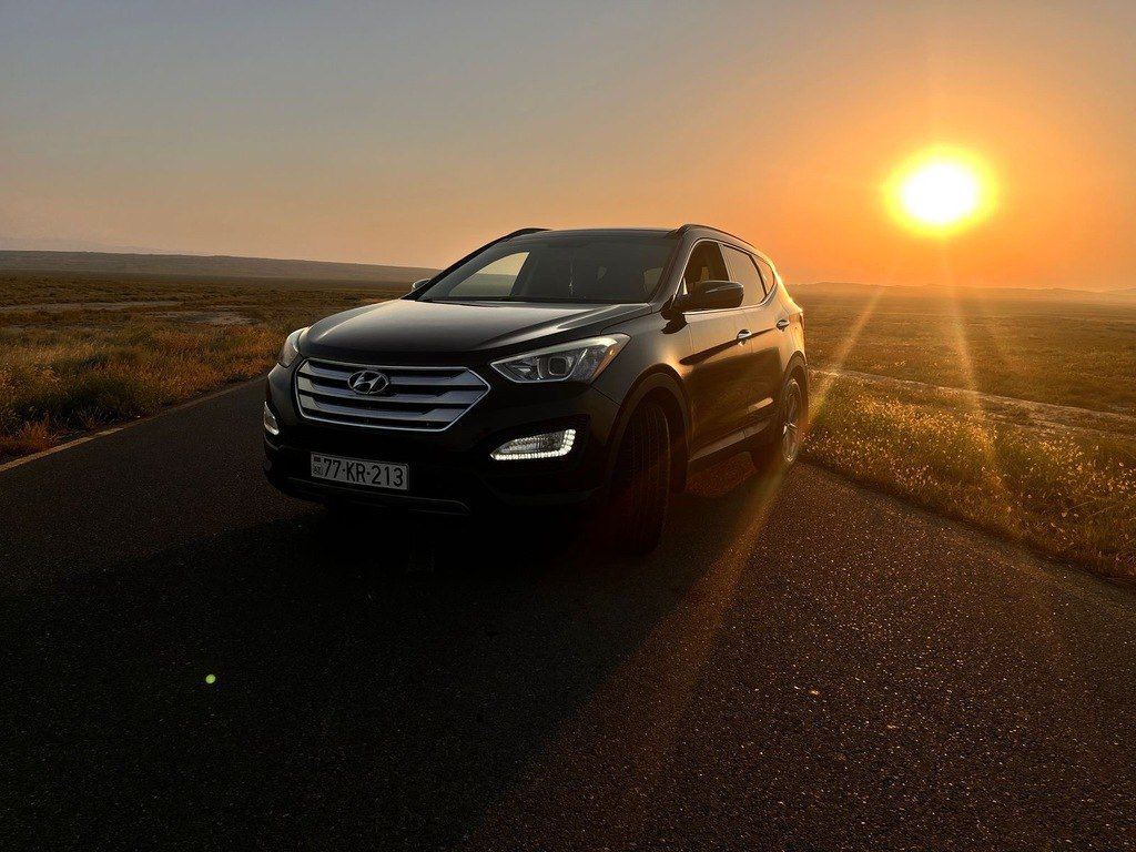 Hyundai Santa Fe, 2.4 L, 2014 il, 162 000 km 77-KR-213 — Avtomobillər, Gəncə (3)