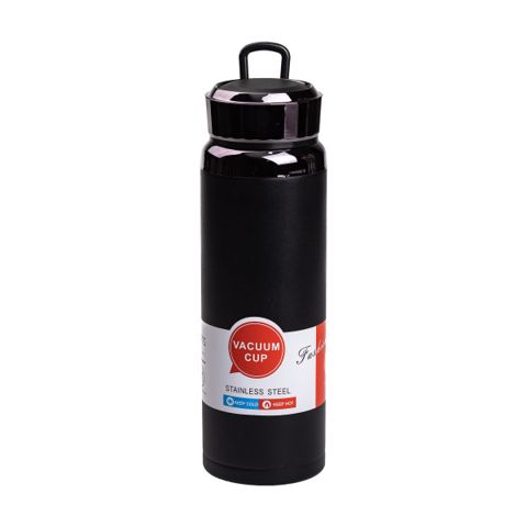 Termos 6219_40556750, paslanmayan polad, 1000 ml, qara — Bakı