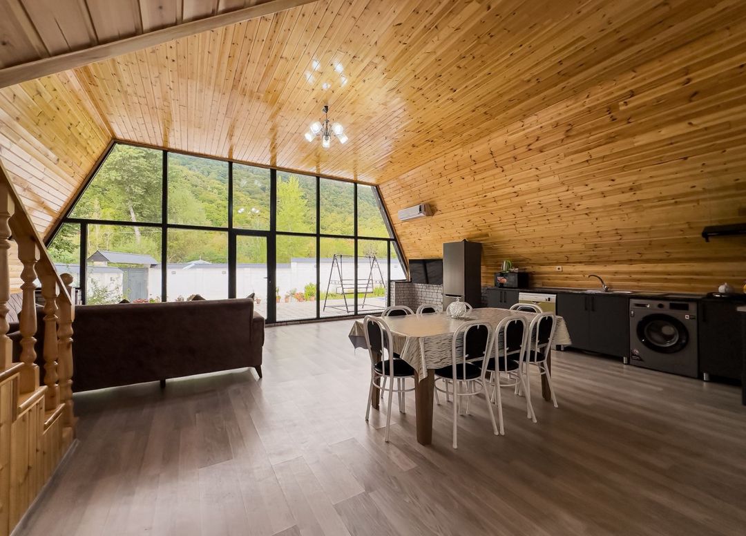 İcarəyə verilir 4 otaqlı həyət evi/bağ evi 120 m² — Ev, villa, Qəbələ (9)