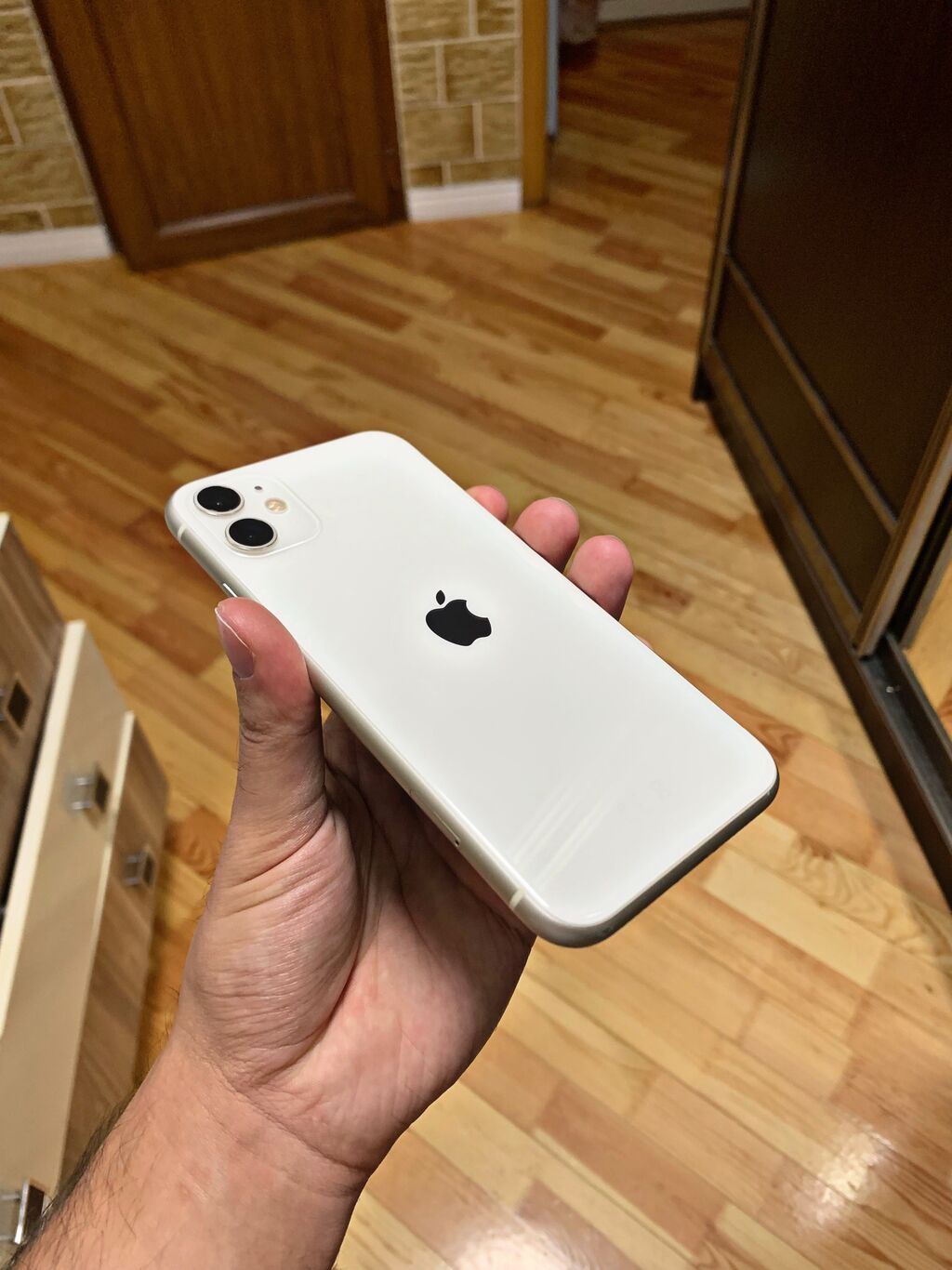 IPhone 11, 64 GB, Ağ, Face ID, Sənədlərlə — Apple iPhone, Bakı (7)