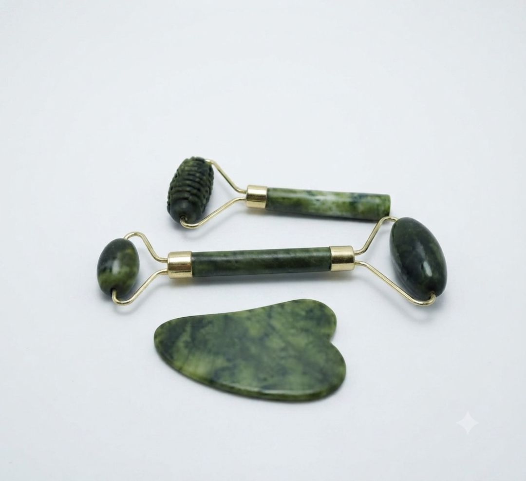 Mexaniki masajor Jade Roller — Mallar, Bakı