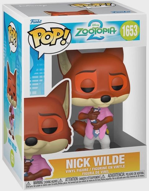 Funko. First POP Disney: Zootopia 2- Nick Wilde — Спорт, хобби, отдых