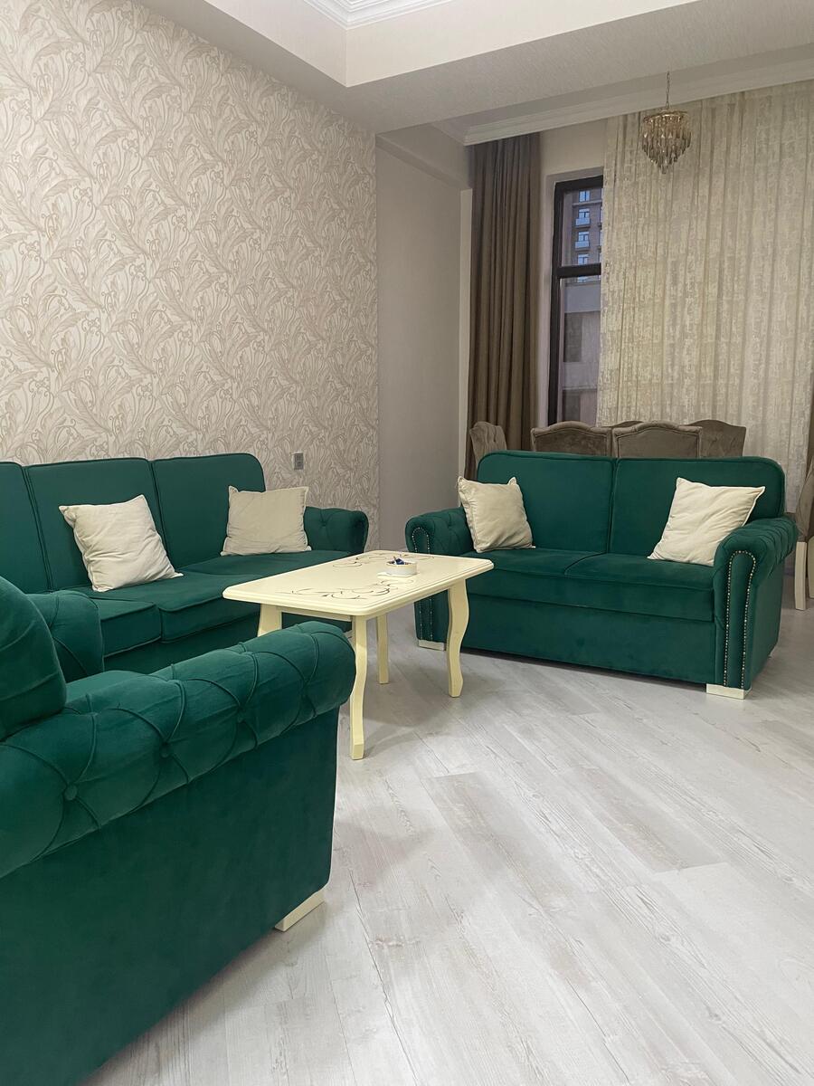 İcarəyə verilir 2 otaqlı yeni tikili 65 m² — Mənzil, Bakı (4)