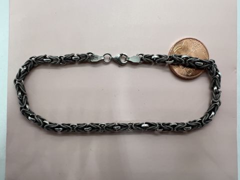 Kişi üçün bilərzik Gümüş 925, 12,6 q — Bakı