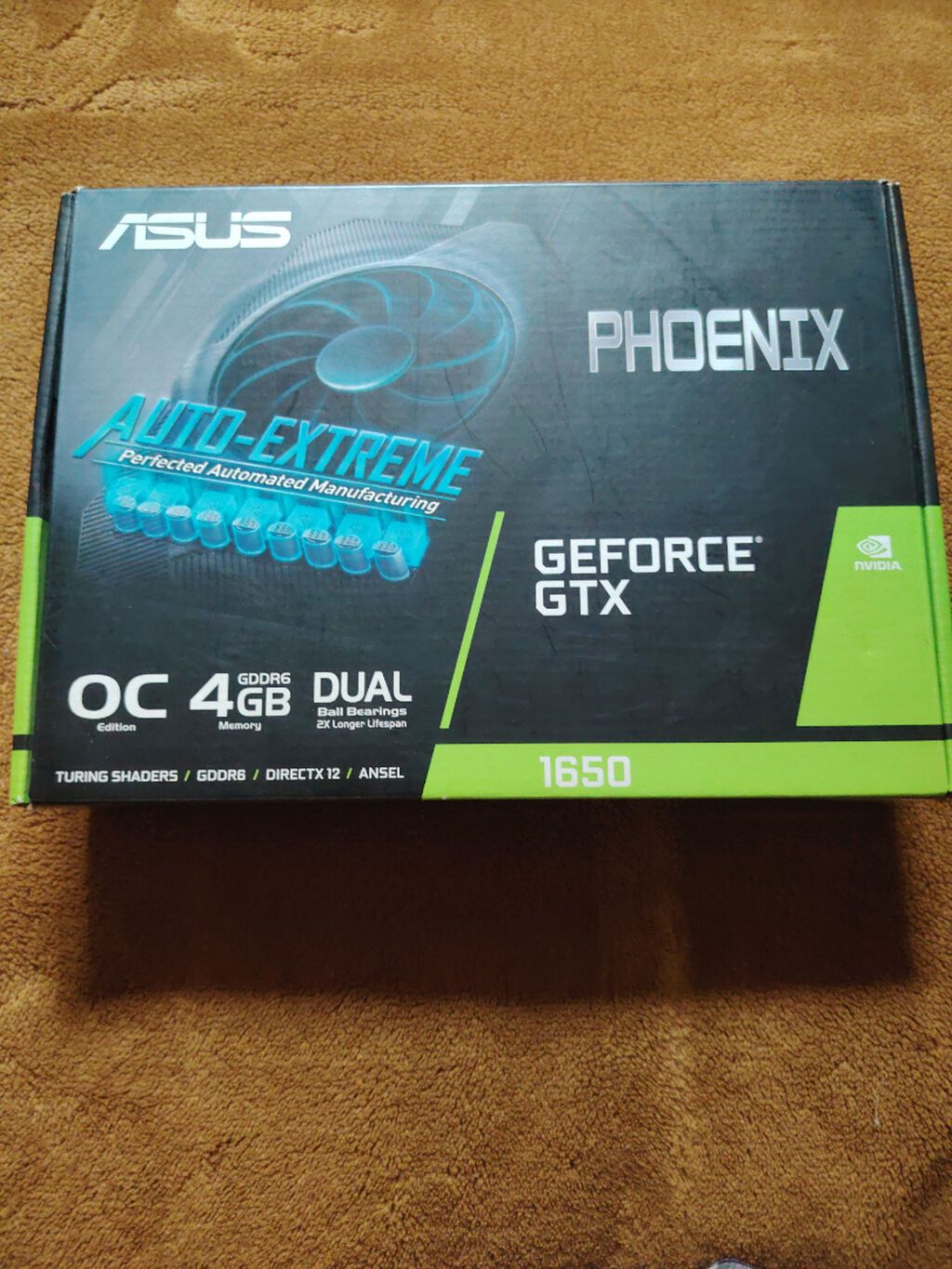 Videokart Asus GeForce GTX 1650, 4 GB, Yeni — Qrafik kartlar, Ucar