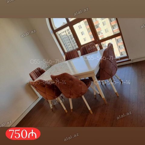 Qonaq otağı üçün, Yeni, 6 stul — Bakı