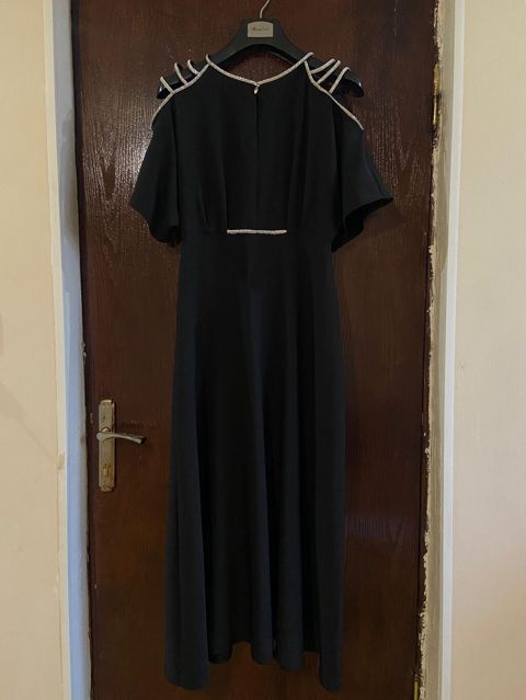 Qadın gecə/festiv al qara don - Rəng: qar a - Uzunluq: maxi - Qol — Bakı