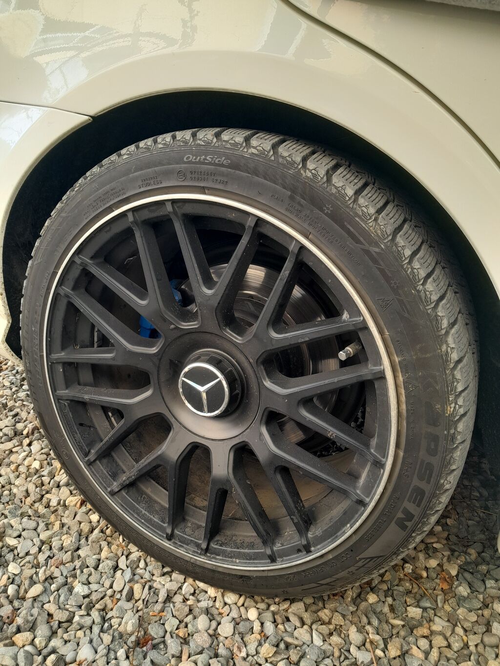 Mercedes-Benz üçün komplekt teker disksiz satilir — Şinlər, Tərtər (2)