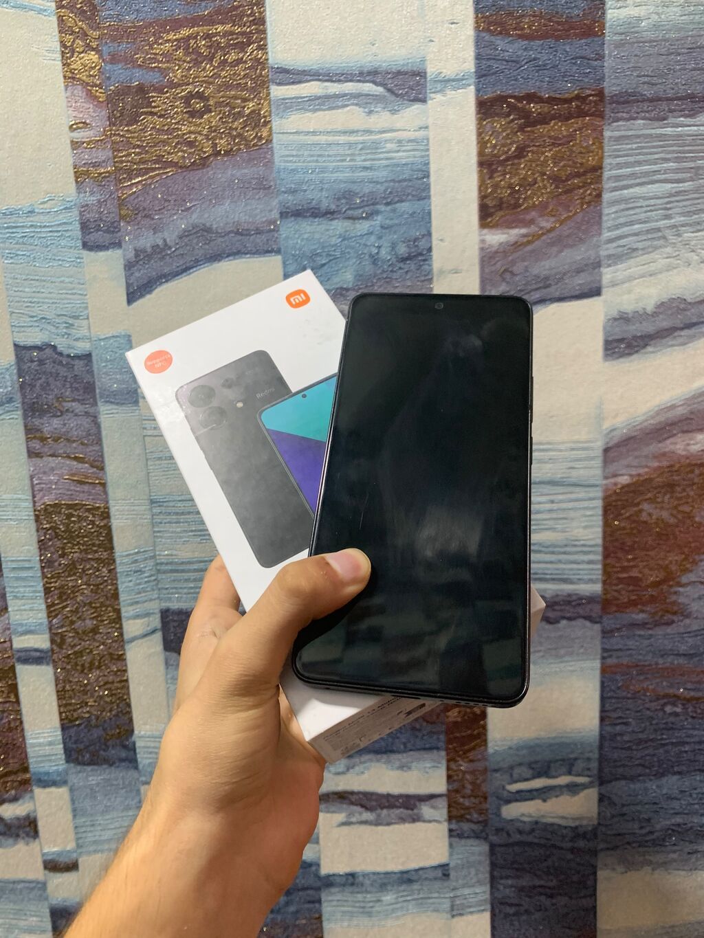 Redmi Note 13, 128 GB, rəng - Qara, Barmaq izi, Face ID, Sənədlərlə — Xiaomi, Bakı
