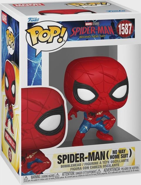 Funko. First POP Marvel: Spider-Man BND- Spider-Man (No Way Home Suit) — Спорт, хобби, отдых