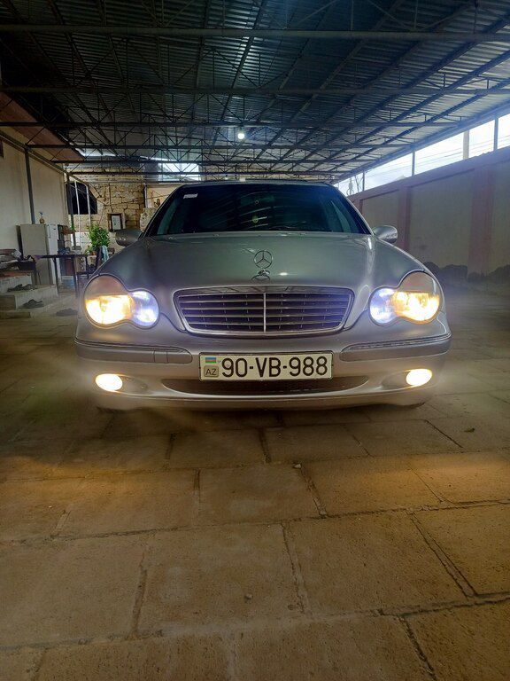 Mercedes C 230, 1.8 L, 2002 il, 260 942 km 90-VB-988 — Avtomobillər, Şirvan (2)