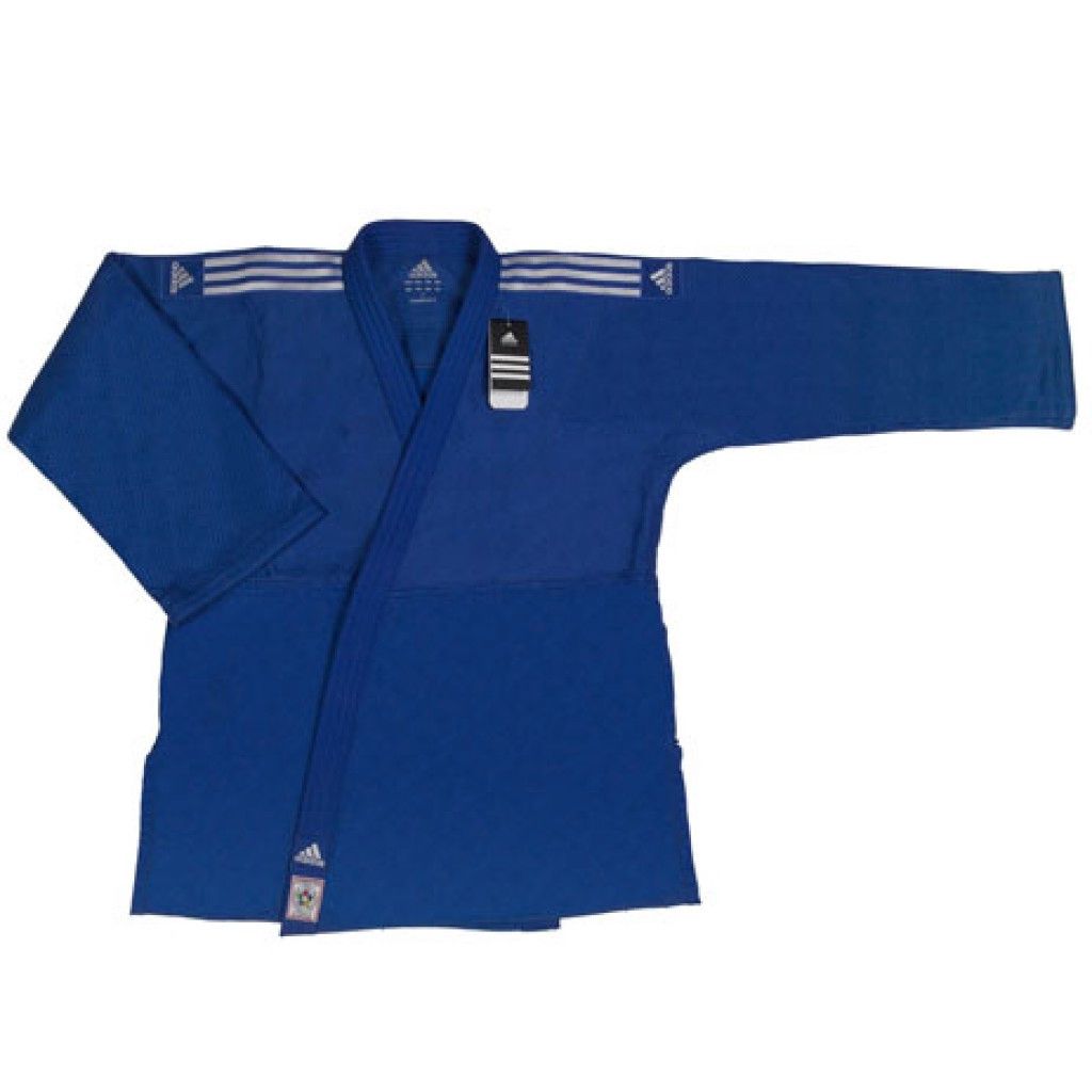 Cüdo məşqi üçün kimono SM32, göy, pambıq, 175 sm, ölçü 4.5 — Mallar, Bakı (3)