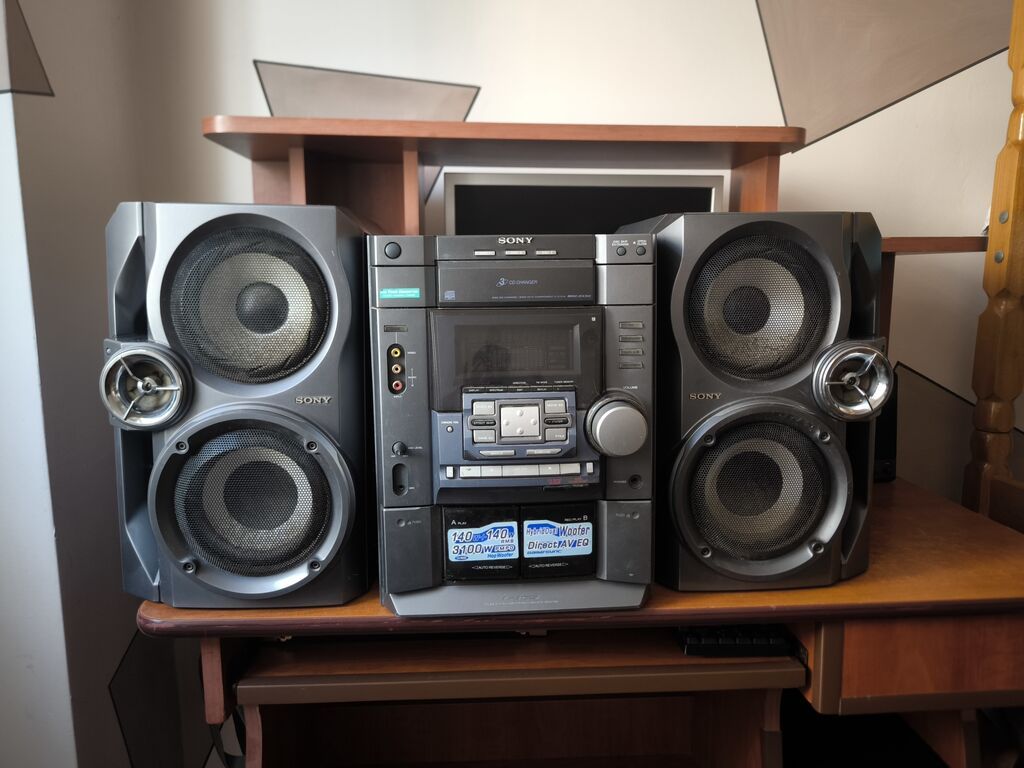 Sony SS-DX50 original kalonkaları satılır. Sony MHC-DX50 musiqi — Akustik sistemlər, Bakı (3)