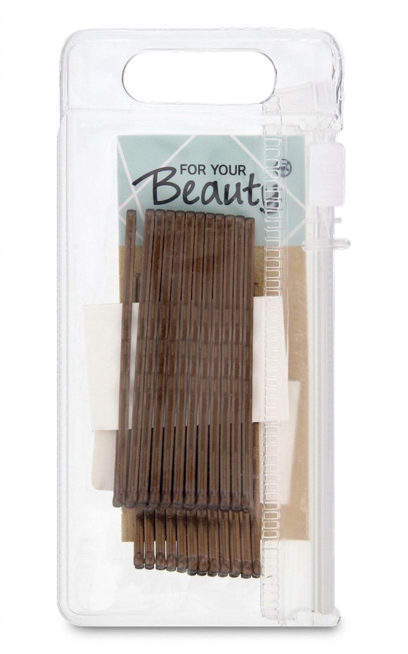 Görünməz sancaqlar dəsti For Your Beauty, 24 əd, qəhvəyi — Mallar, Bakı
