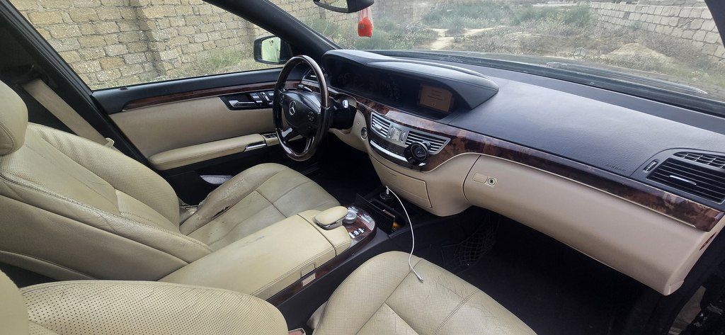 Mercedes S 350, 3.5 L, 2006 il, 302 000 km 77-CP-199 — Avtomobillər, Bakı (11)