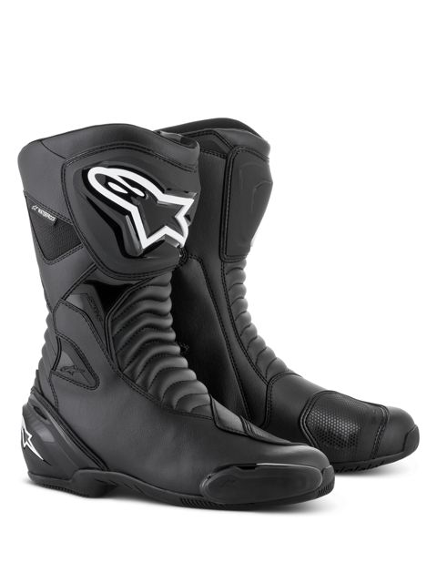 Motosikl çəkməsi Alpinestars SMX S Waterproof, Qara, ölçü 42 — Bakı