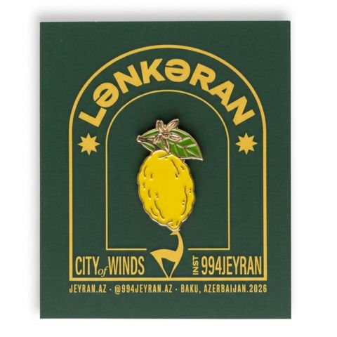 Limon sancaq (pin) — Bakı