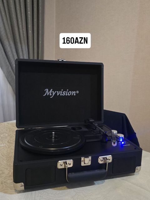 Myvision portativ vinil pleyer (kofertipli) - Kofertipli dizayn — Bakı