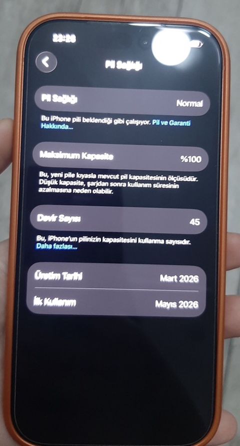 IPhone 17 Pro, 256 GB, Narıncı, Face ID — Bakı