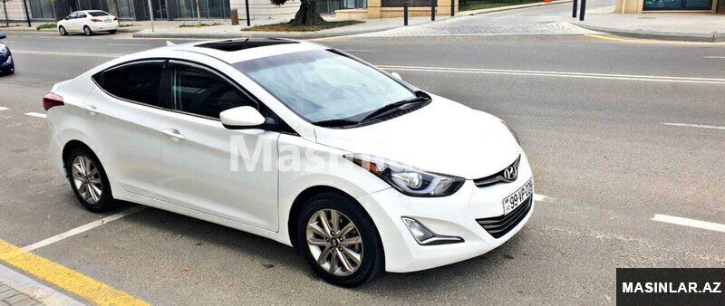 Hyundai elantra, 2015 il — Minik avtomobili icarəsi, Bakı (8)