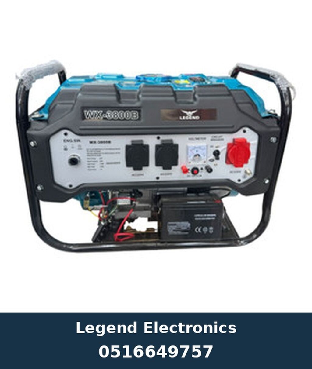 Elan başlığı: Generator Legend WX-3800B Elan mətni: Generator Legend — Generatorlar, Bakı