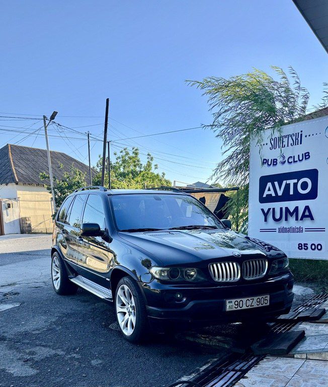 BMW X5, 4.4 L, 2004 il, 381 302 km 90-CZ-905 — Avtomobillər, Bakı (2)