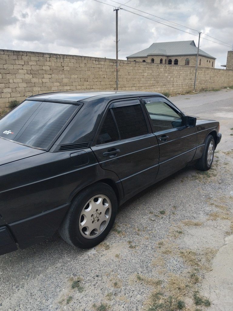 Mercedes 190, 1.8 L, 1992 il, 350 000 km 80-BO-784 — Avtomobillər, Bakı (3)