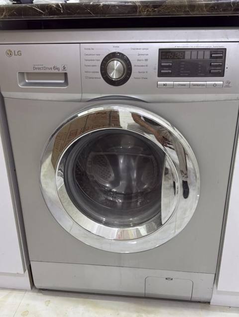 LG paltaryuyan maşın – Inverter Direct Drive, 6 kq - Brend: LG — Asya — Кір жуғыш машиналар