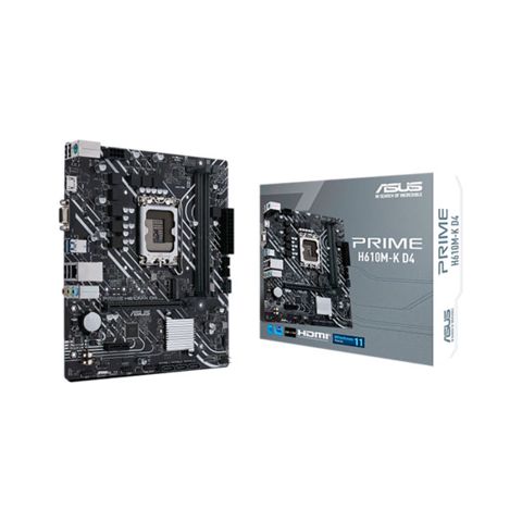 ASUS prıme H610M-K D4 — HyperTitan — Материнские платы
