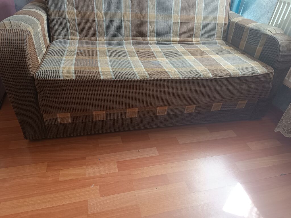 Divan-kravat, İşlənmiş, Açılan, Bazalı, Parça — Divanlər, Bakı (3)