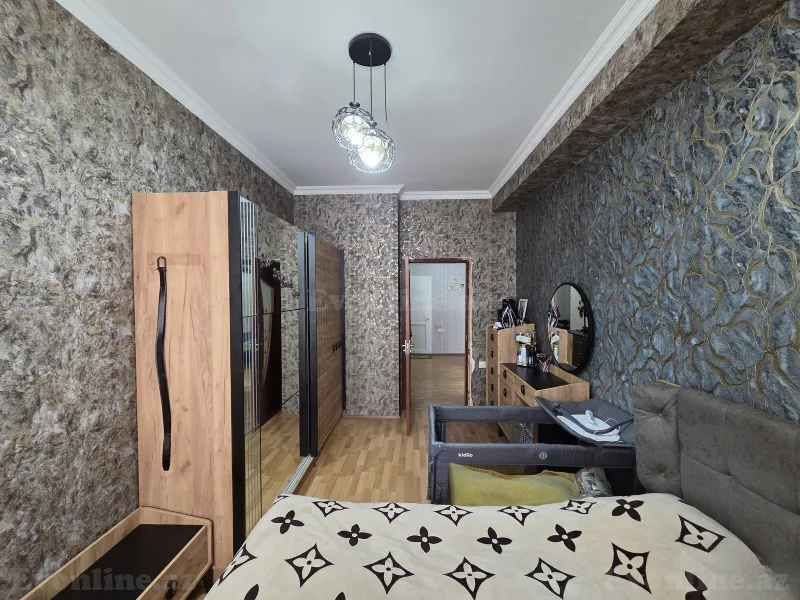 Satılır 2 otaqlı Mənzil Yeni tikili 75 m² Bakı, Binəqədi r., Azadlıq prospekti m., 7-ci mikrorayon — Mənzil, Bakı (5)