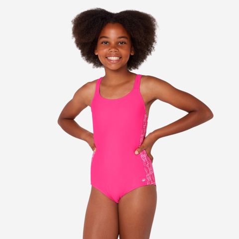Bütöv çimərlik geyimi qızlar üçün Decathlon 5415263, çəhrayı, ölçü 7-8 yaş — Bakı
