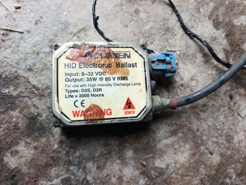 HID Elektron Balast - Giriş gərginliyi: 8–32 V DC - Çıxış: 35 W 85 — Saatlı