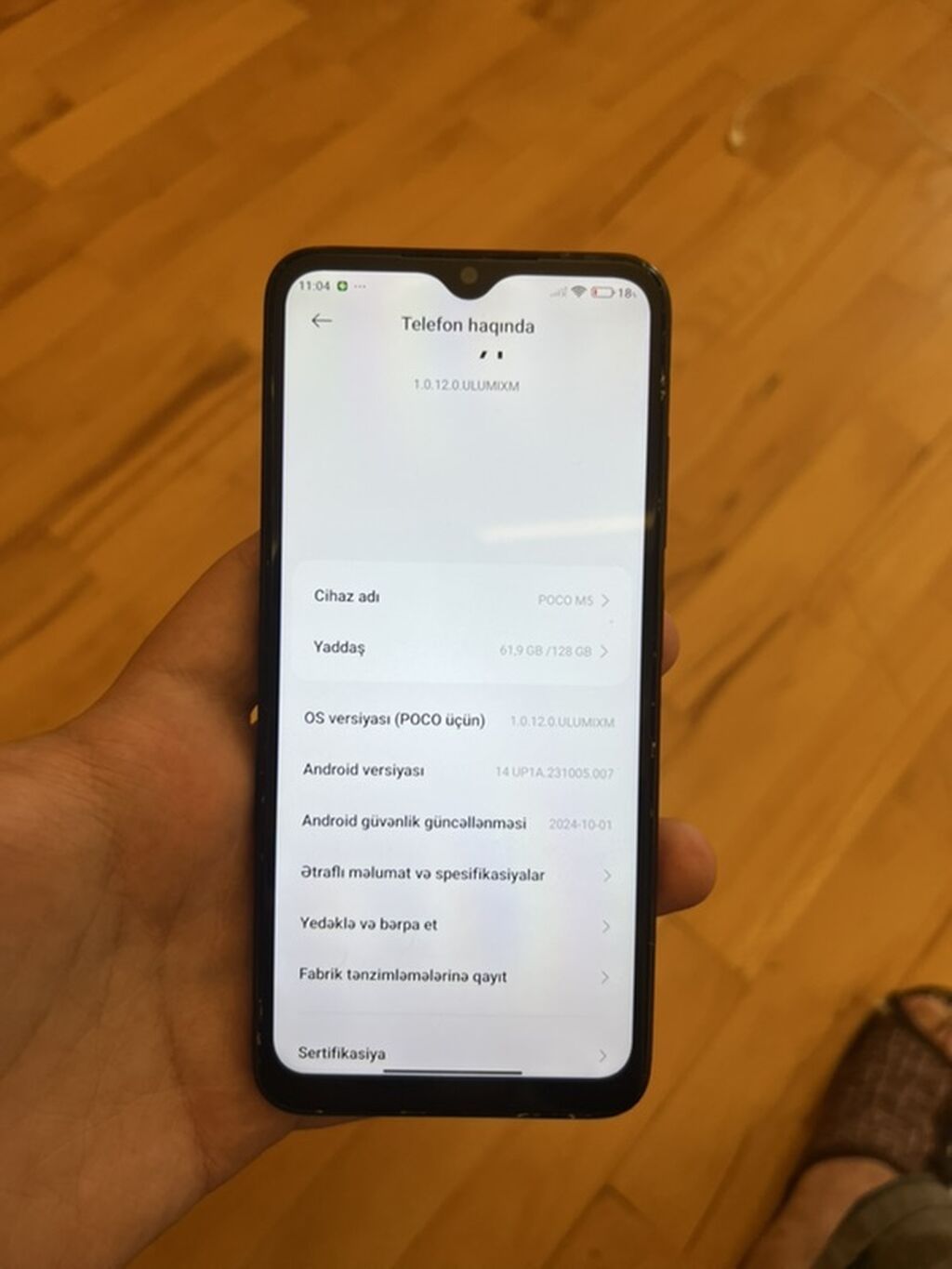 Poco M5, 128 GB, rəng - Qara, Barmaq izi — Xiaomi, Bakı (3)