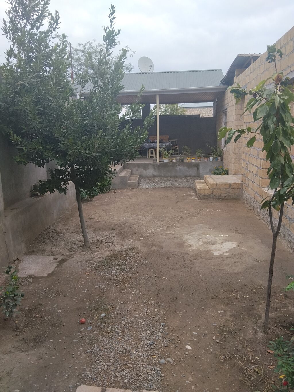 Ev 4 sotda yerləşir, kolidor tipli,1 zal3 yataq otağı, mətbəx, hamam — Ev, villa, Gəncə (3)