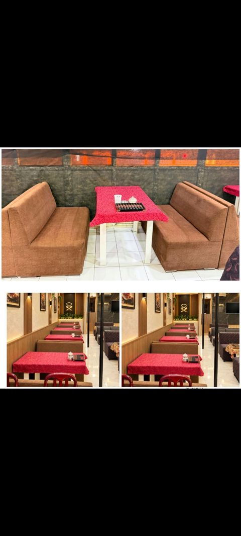 Kafe restoran chay evi uchun divan desti her desti 190 Azn. 4destdir — Bakı