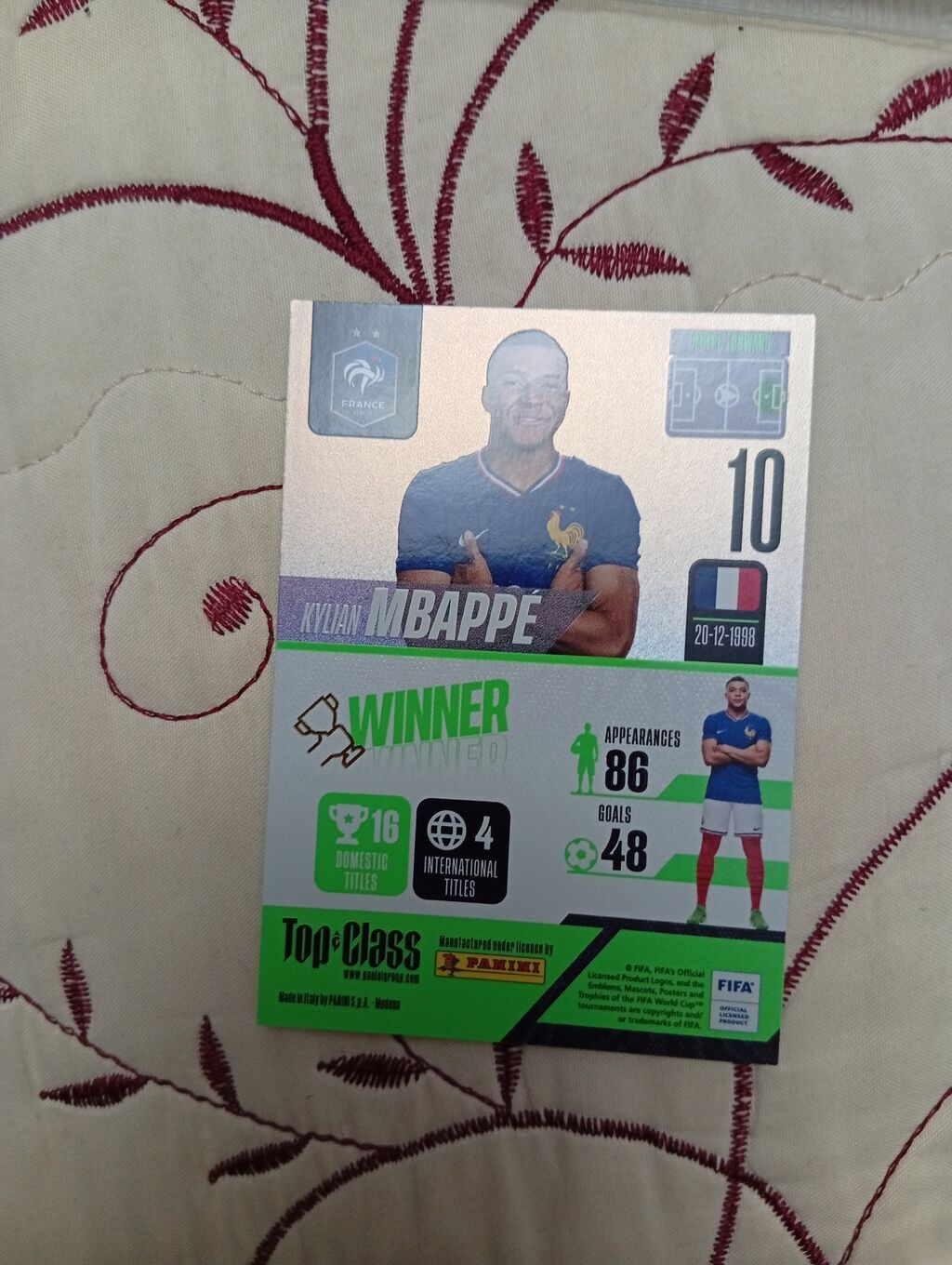 Məhsul: Top Class Panini futbol kartı – “Winner” seriyası, Kylian — Digər, Bakı (2)