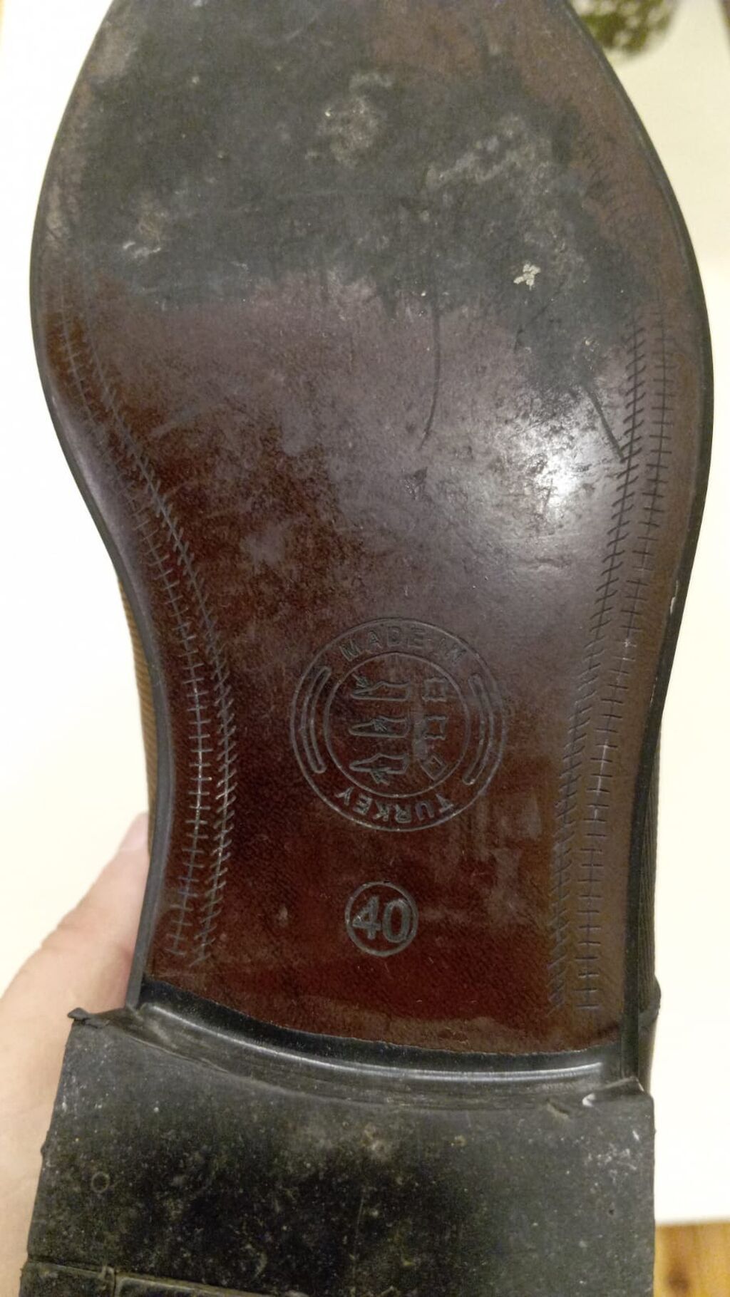 Nevzat brendinin klassik kişi ayaqqabısı - Model: kap-toe, bağlamalı — Ayakkabılar, Digah (2)