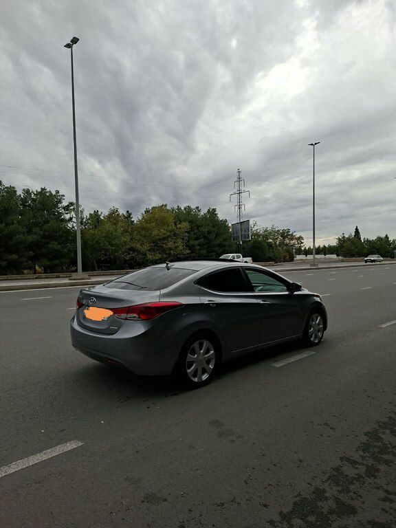 Hyundai Elantra, 1.8 L, 2013 il, 124 000 km — Avtomobillər, Gəncə (3)