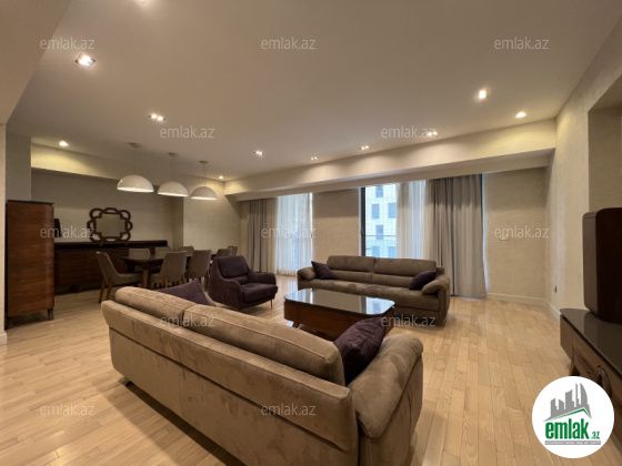 İcarəyə verilir 3 otaqlı 180 m² yeni tikili Park Bulvar — Mənzil (8)