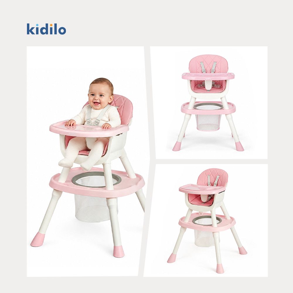 Uşaq yedizdirmə oturacağı Kidilo AB013, çəhrayı — Mallar, Bakı (2)