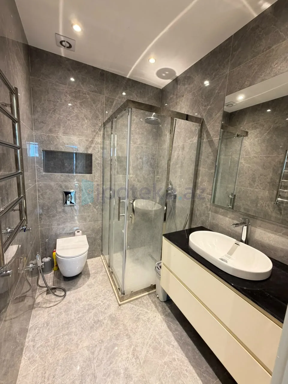 Satılır: 3 Otaq, Yeni tikili, Nərimanov r., 81.00 m² — Mənzil, Bakı (10)