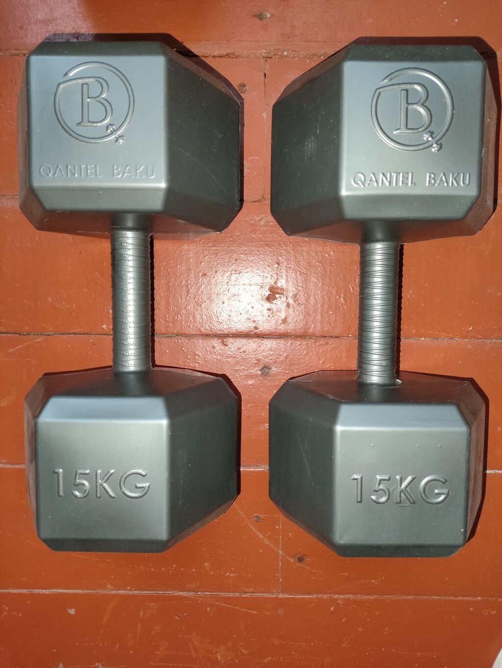 Qantellər, İşlənmiş — Dumbbellər, barbelər, diskləri, Bakı (3)