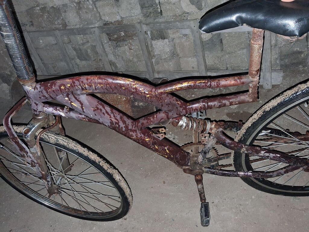 Velosiped – bərk karkaslı, arxa amortizatorlu model - Çərçivə: Polad — Yol velosipedləri, Bakı (2)