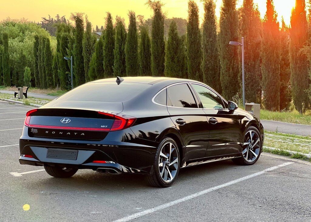Hyundai Sonata, 1.6 L, 2021 il, 126 000 km — Avtomobillər, Gəncə (7)