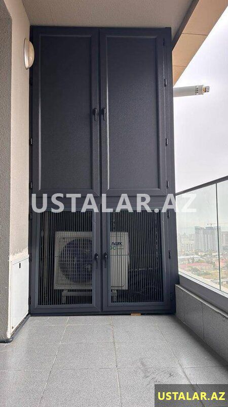 Plastik qapı pəncərə — Pəncərələr, qapılar, balkonlar, Bakı (7)