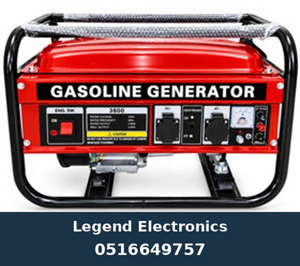 Elan başlığı: Benzin generatoru, 3.5 kVt Elan mətni: Benzin — Generatorlar, Bakı