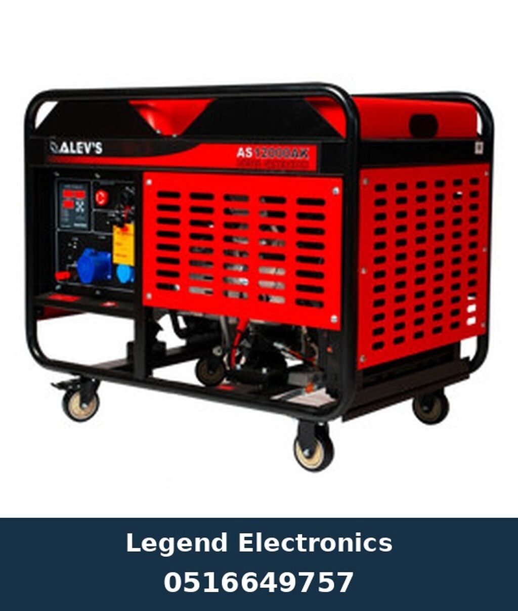 Elan başlığı: Dizel generator Alevs AS12000AK Elan mətni: Alevs — Generatorlar, Bakı