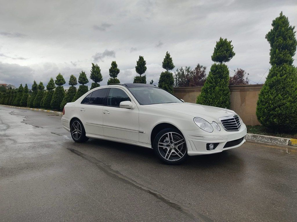 Mercedes E 240, 2.6 L, 2003 il, 332 000 km — Avtomobillər, Bakı (5)