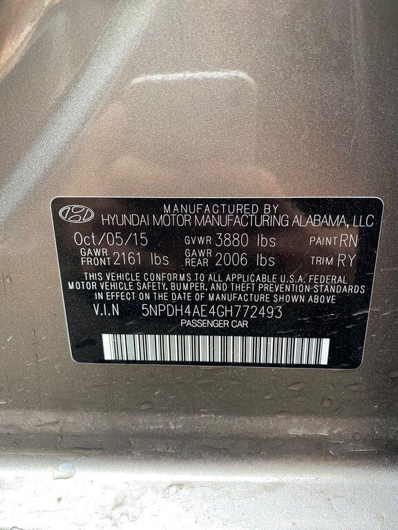 Hyundai Elantra, 1.8 L, 2015 il, 295 765 km 99-JF-154 — Avtomobillər, Bərdə (6)